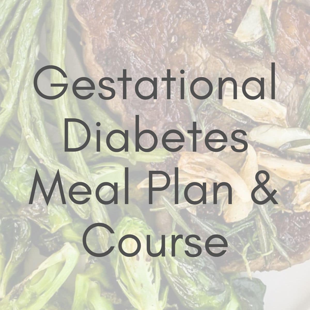 Gd Course & Meal Plan - Ryann, The Prenatal Nutritionist